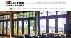 Desktop Screenshot of frontiersidingandwindow.com